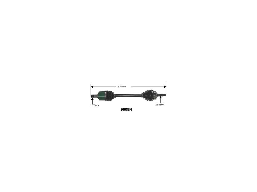 2001-2005 Dodge Stratus CV Axle Assembly - Left (Autopart International)