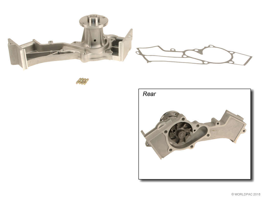 1986-1994 Nissan D21 Engine Water Pump (Gates)