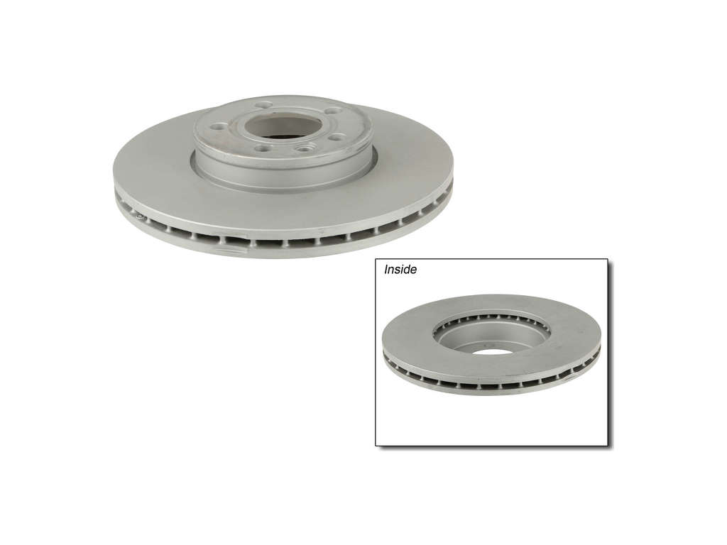 1999-2001 Volkswagen EuroVan Disc Brake Rotor - Front (Zimmermann Coated)