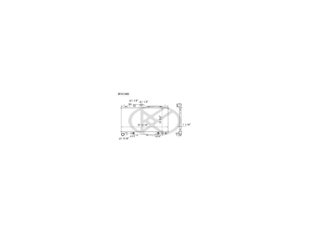 2015-2019 Subaru Legacy Radiator (Autopart International)
