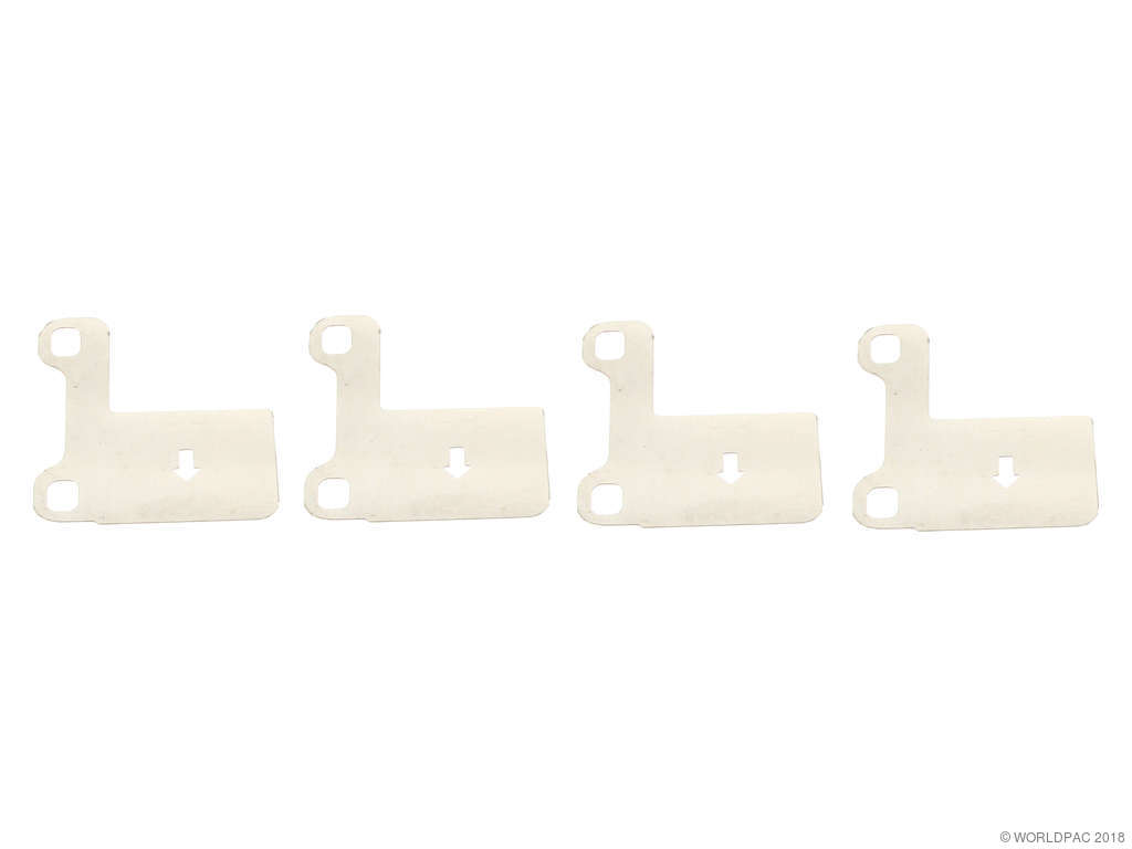 1998-2000 Volvo V70 Disc Brake Pad Shim Kit - Rear (MTC)