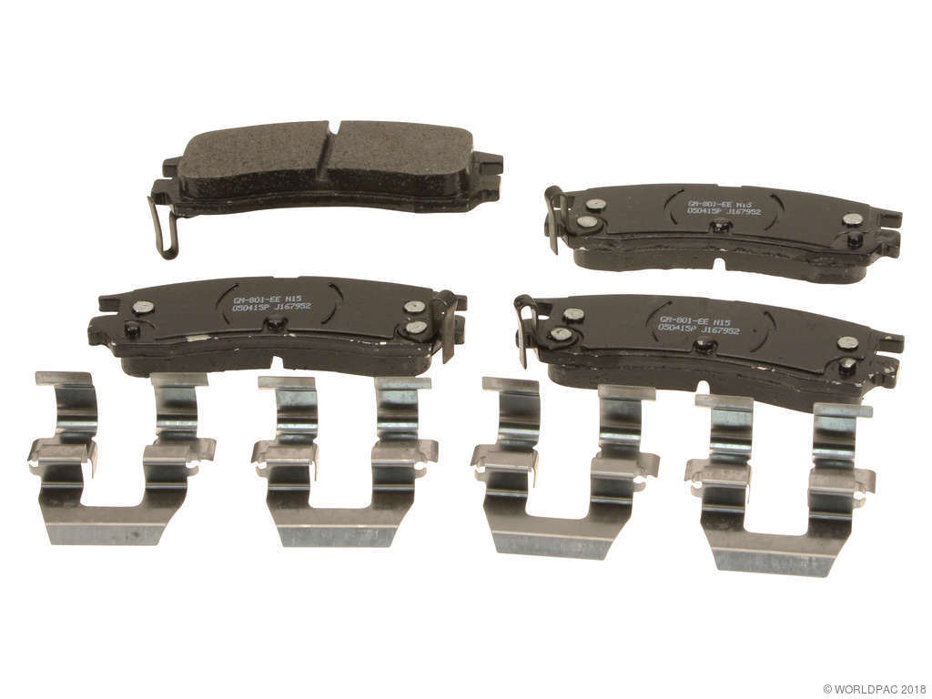 1992-2000 Cadillac Eldorado Disc Brake Pad Set - Rear (ACDelco)