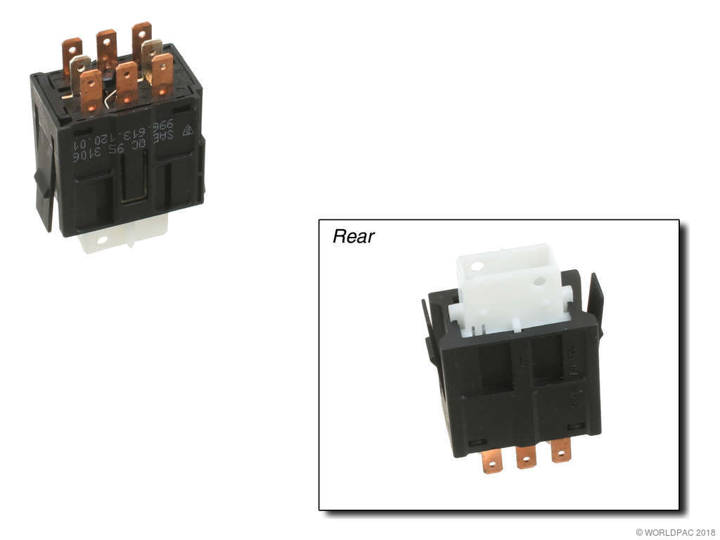 1997-2004 Porsche Boxster Hazard Warning Switch (Genuine)