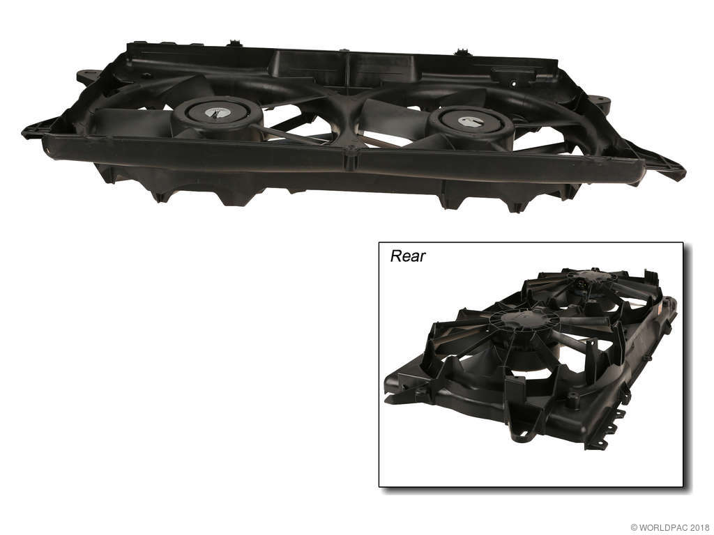 2015-2017 Lincoln Navigator Engine Cooling Fan Assembly (Motorcraft)
