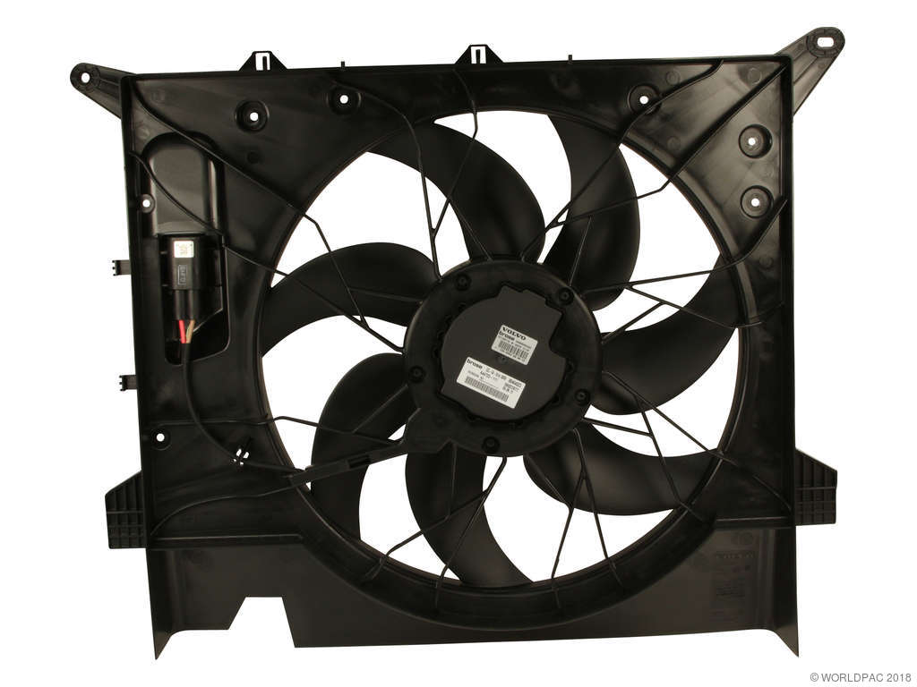 2003-2014 Volvo XC90 Engine Cooling Fan Assembly (Professional Parts Sweden)
