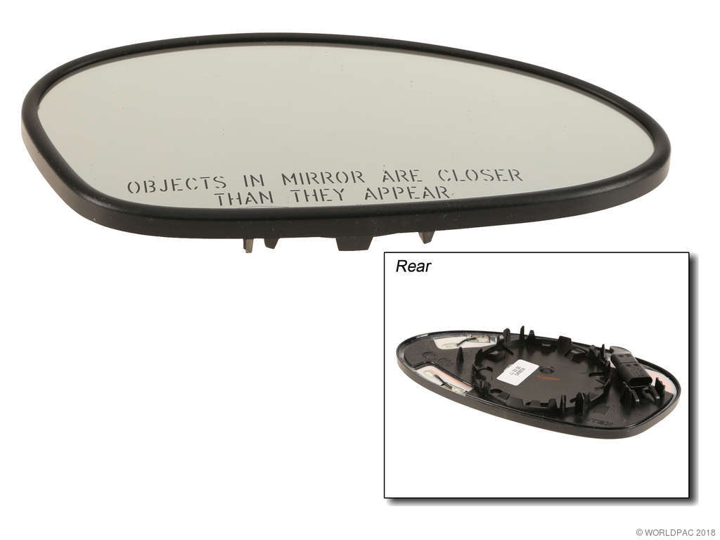 2007-2009 BMW 335i Side/Door Mirror Glass - Right (Original Equipment)