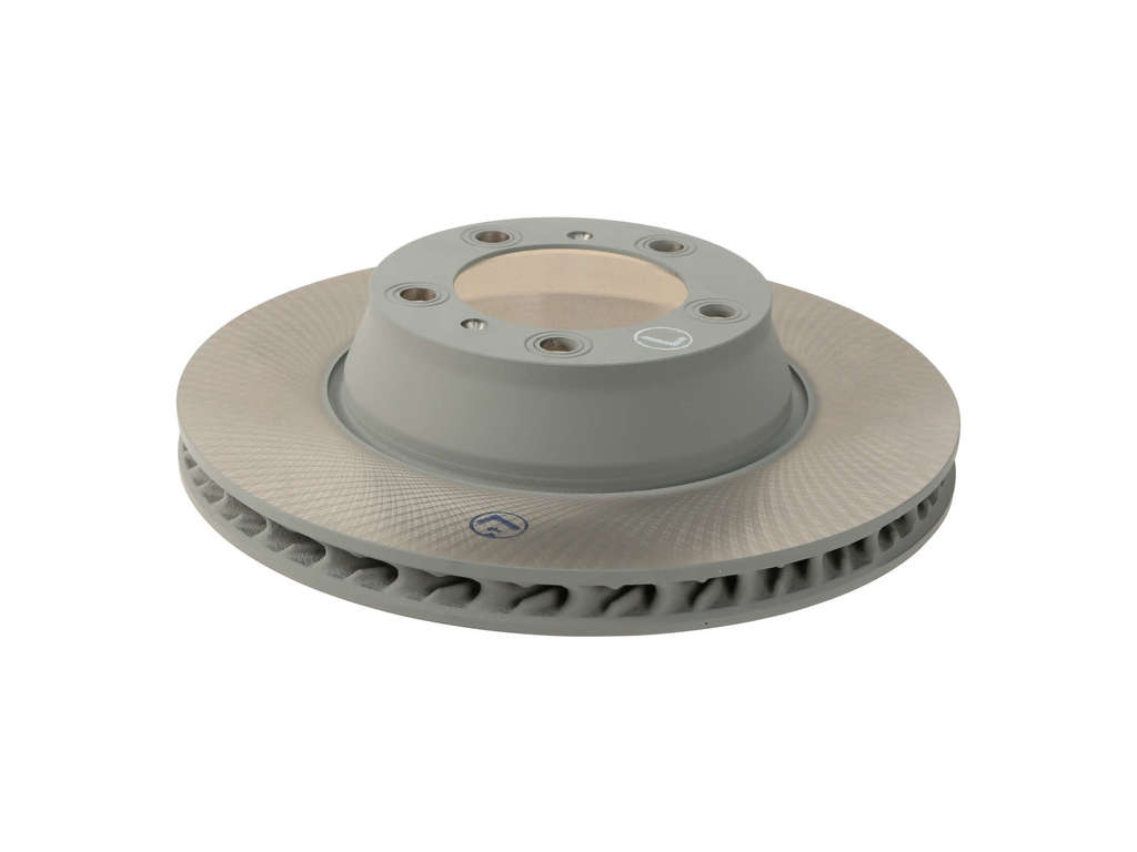 2017-2022 Porsche Panamera Disc Brake Rotor - Rear Left (Zimmermann Coated)