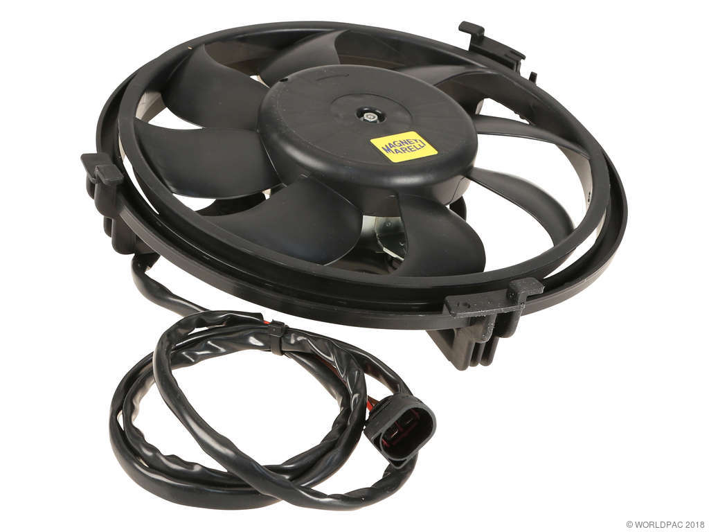 2001-2005 Audi Allroad Quattro Engine Cooling Fan Assembly (Magneti Marelli)