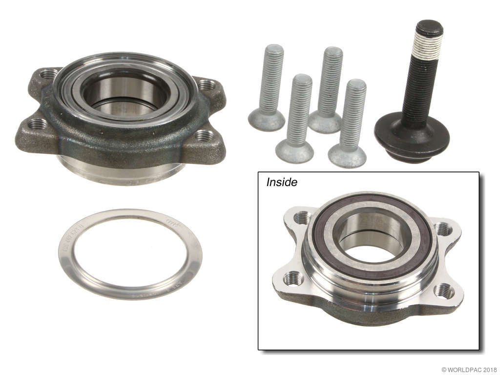 2007-2009 Audi S8 Wheel Bearing Kit - Rear (SKF)