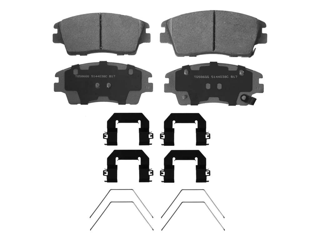 2017-2020 Hyundai Elantra Disc Brake Pad Set - Front (Wagner Brake)