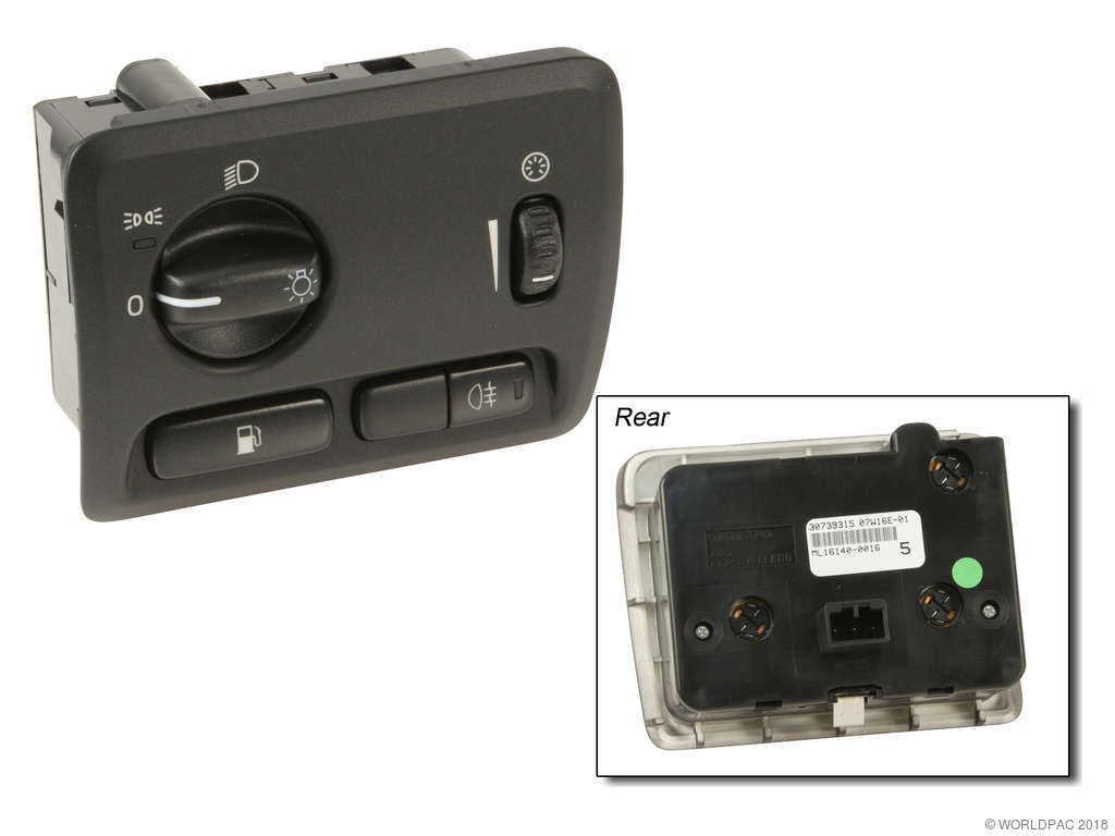 2004-2007 Volvo V70 Headlight Switch (Genuine)