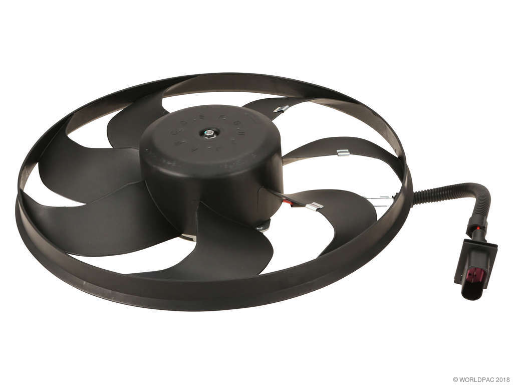 2002-2005 Volkswagen Jetta Engine Cooling Fan Assembly - Left (Behr)