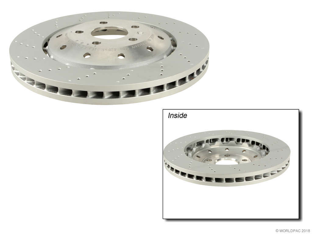 2013-2015 Audi RS5 Disc Brake Rotor - Front Left or Front Right (Original Equipment)