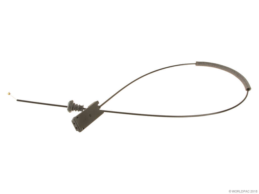 2007-2009 Audi S8 Hood Release Cable - Rear (Genuine)