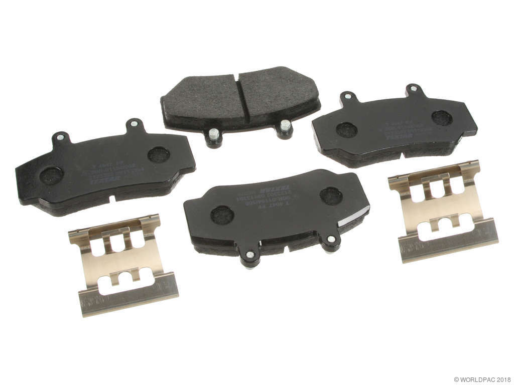 1987-1991 Volvo 780 Disc Brake Pad Set - Front (Textar)