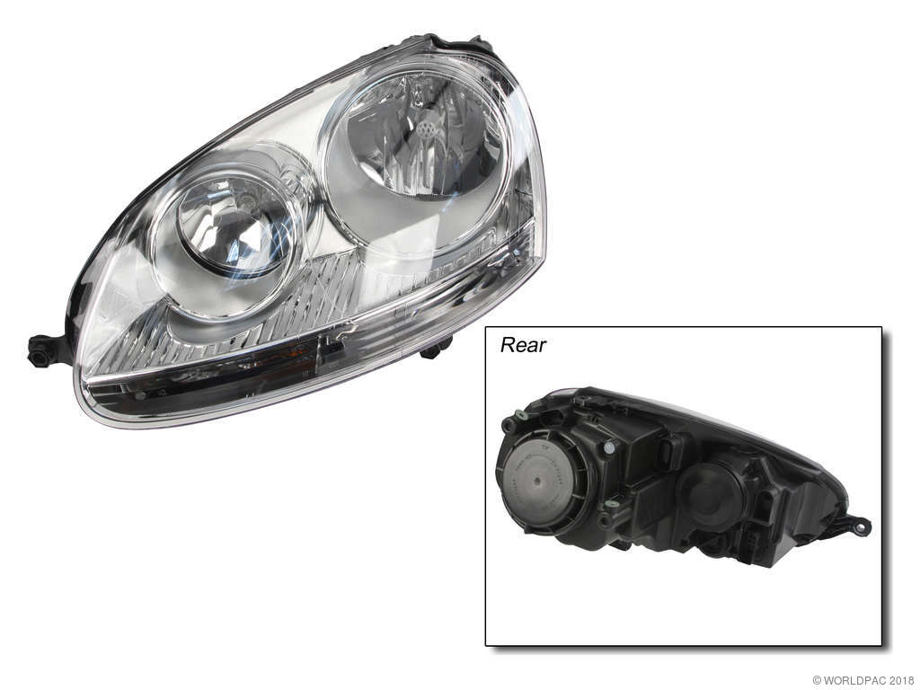 2005-2010 Volkswagen Jetta Headlight Assembly - Left (Hella)