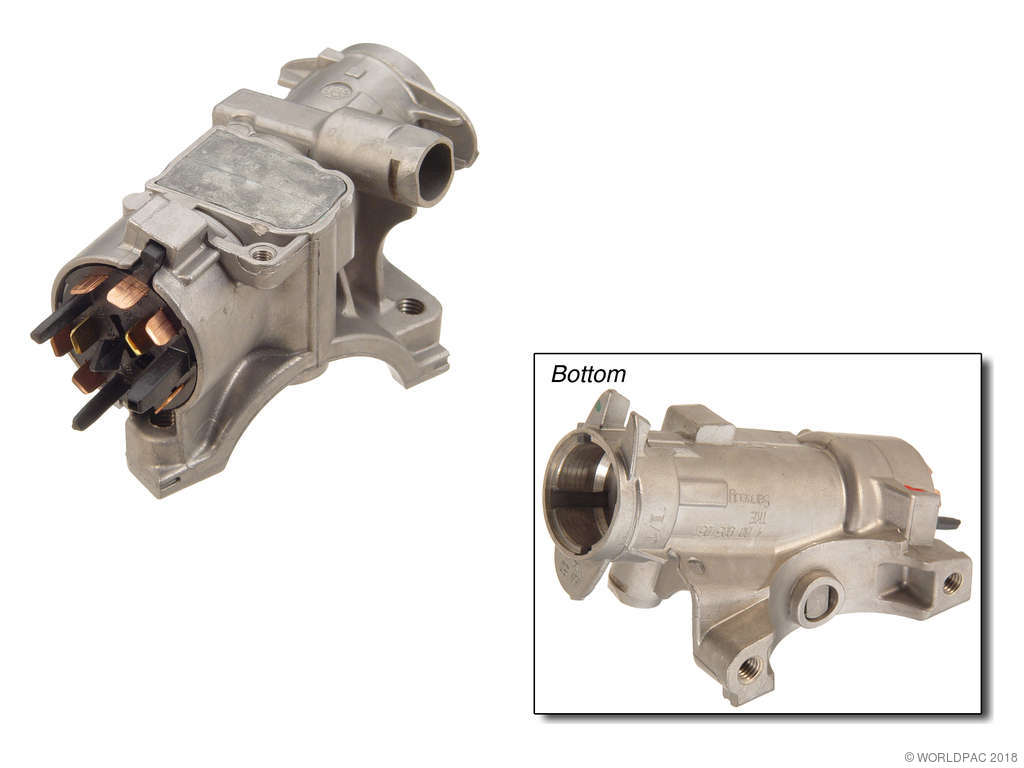 1997-1999 Audi A8 Ignition Lock Housing (Genuine)