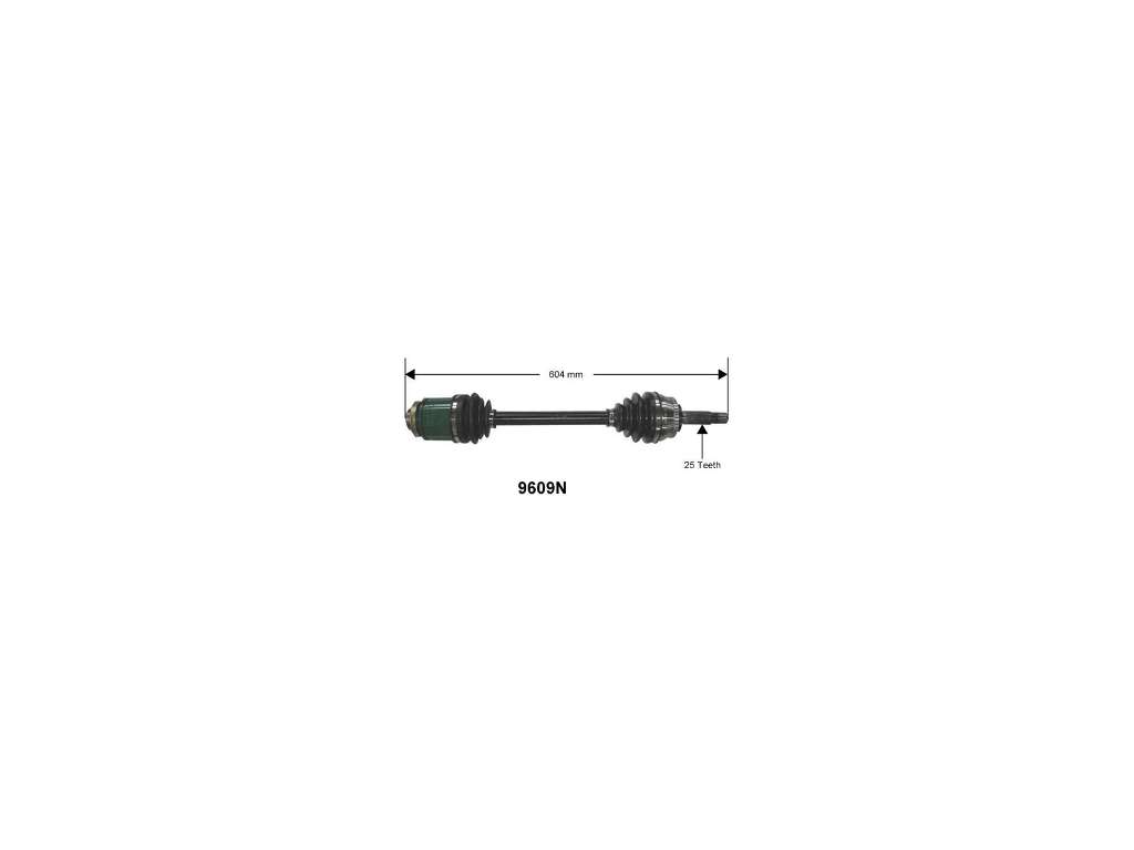 2001-2005 Dodge Stratus CV Axle Assembly - Right (Autopart International)