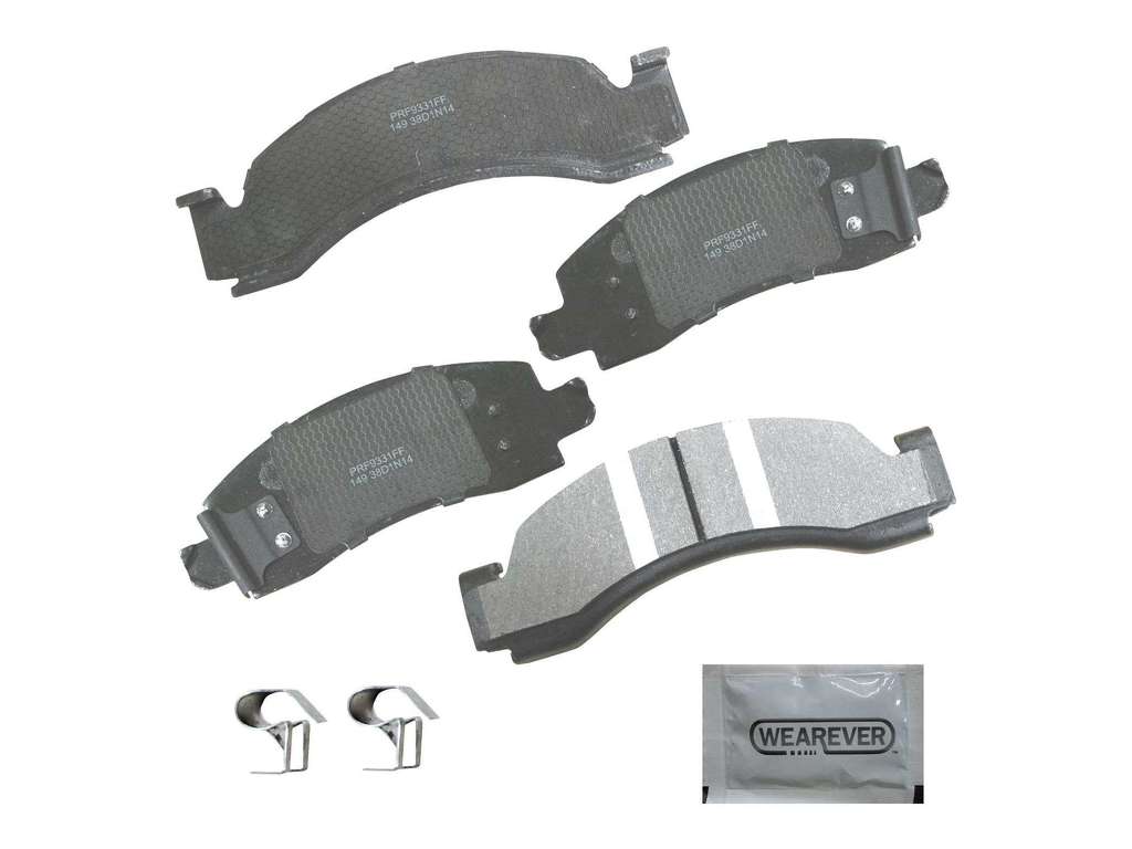 1975-1995 Chevrolet G30 Disc Brake Pad Set - Front (CARQUEST)