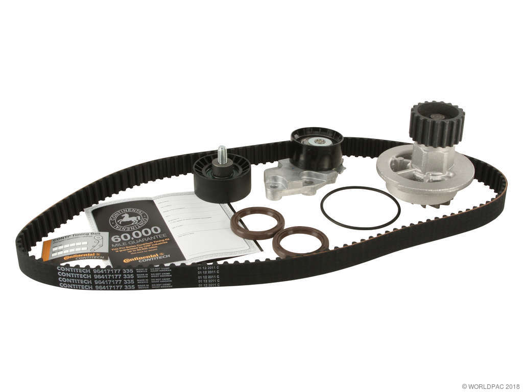 2004-2008 Chevrolet Aveo Engine Timing Belt Kit with Water Pump (ContiTech)