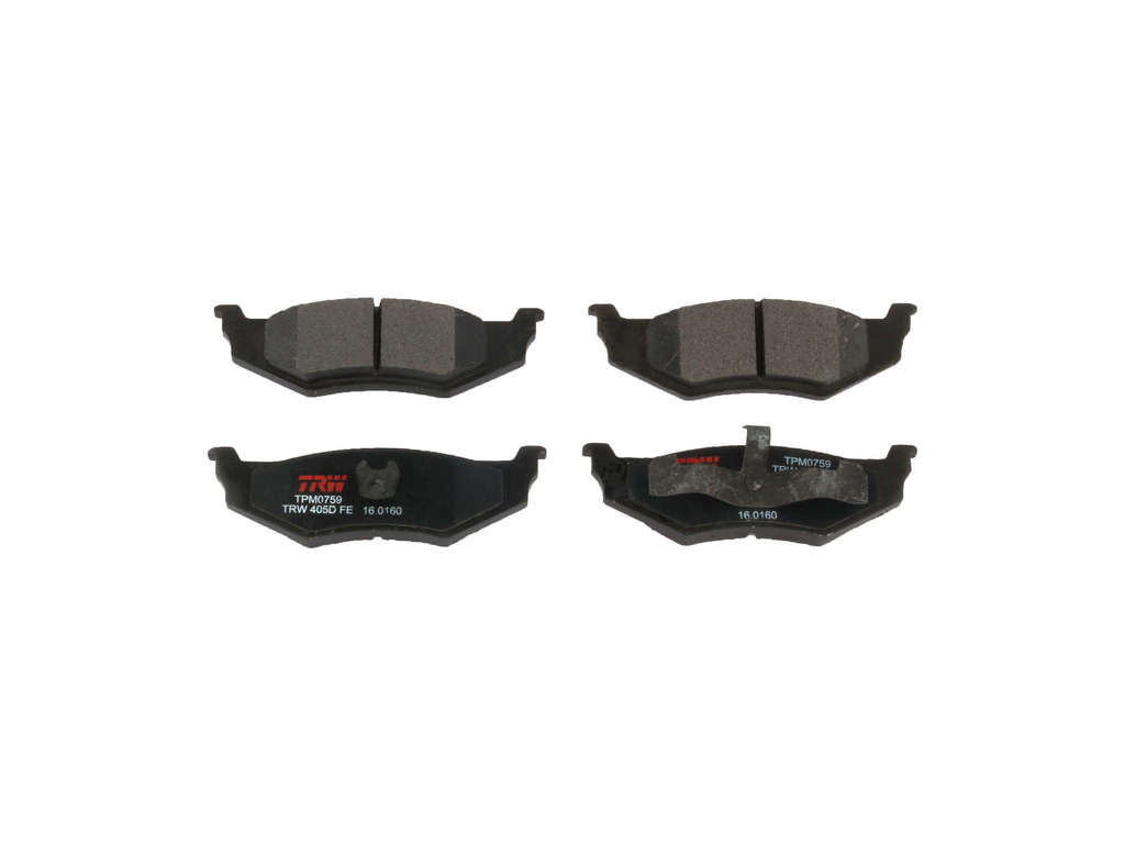 2003-2005 Dodge Neon Disc Brake Pad Set - Rear (TRW)