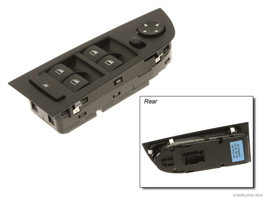 2007-2012 BMW 328i Door Window Switch - Front Left (Genuine)