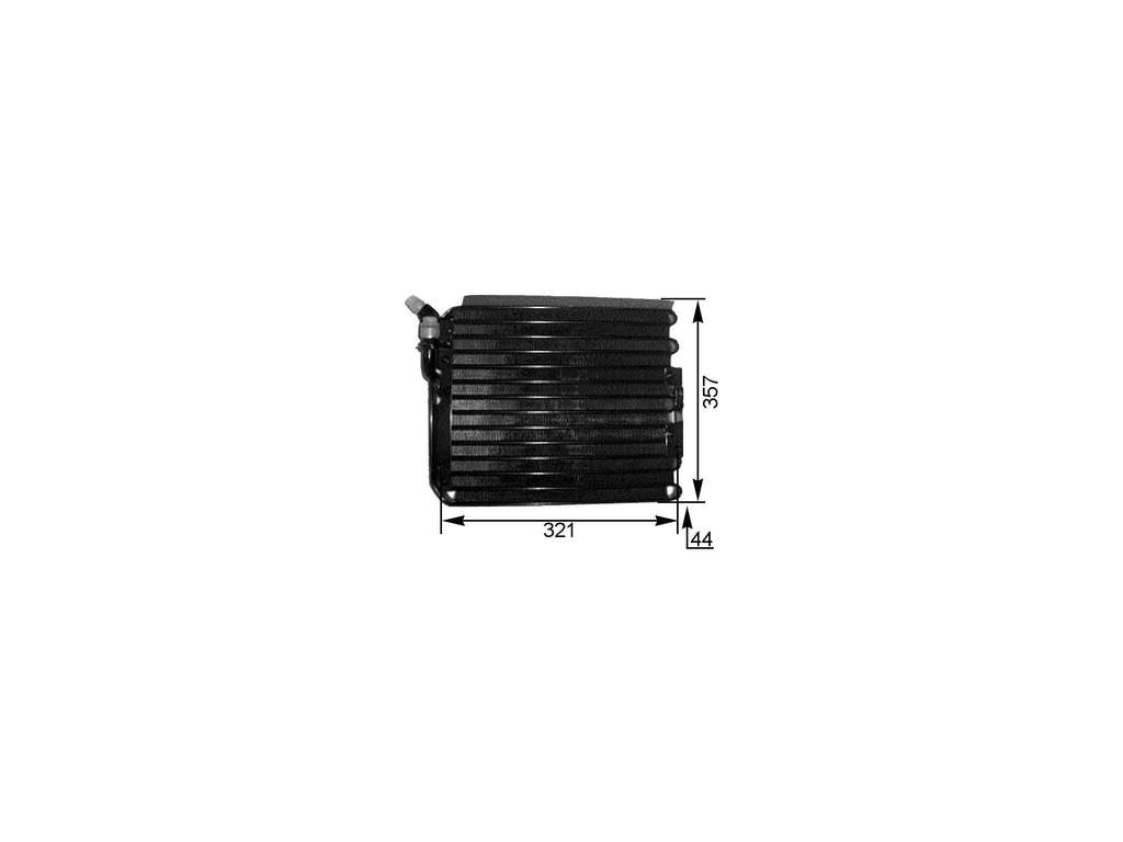 1989-1998 Porsche 911 A/C Condenser - Front (Behr)