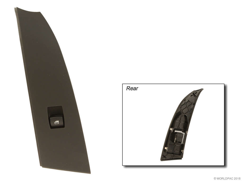 2004-2005 BMW 545i Door Window Switch - Front Right (Genuine)
