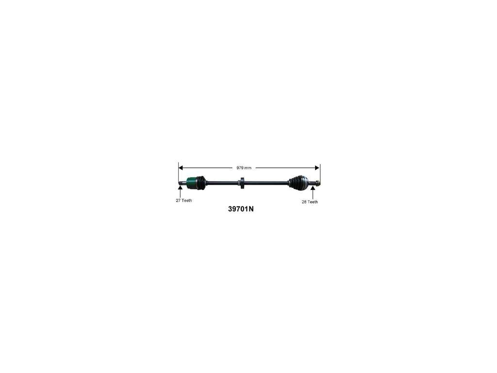 1997-1999 Acura CL CV Axle Assembly - Left (Autopart International)