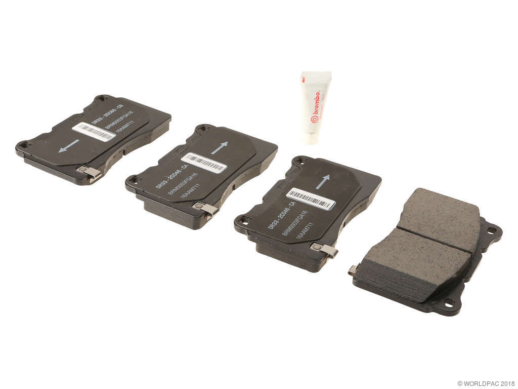 2013-2014 Ford Mustang Disc Brake Pad Set - Front (Motorcraft)