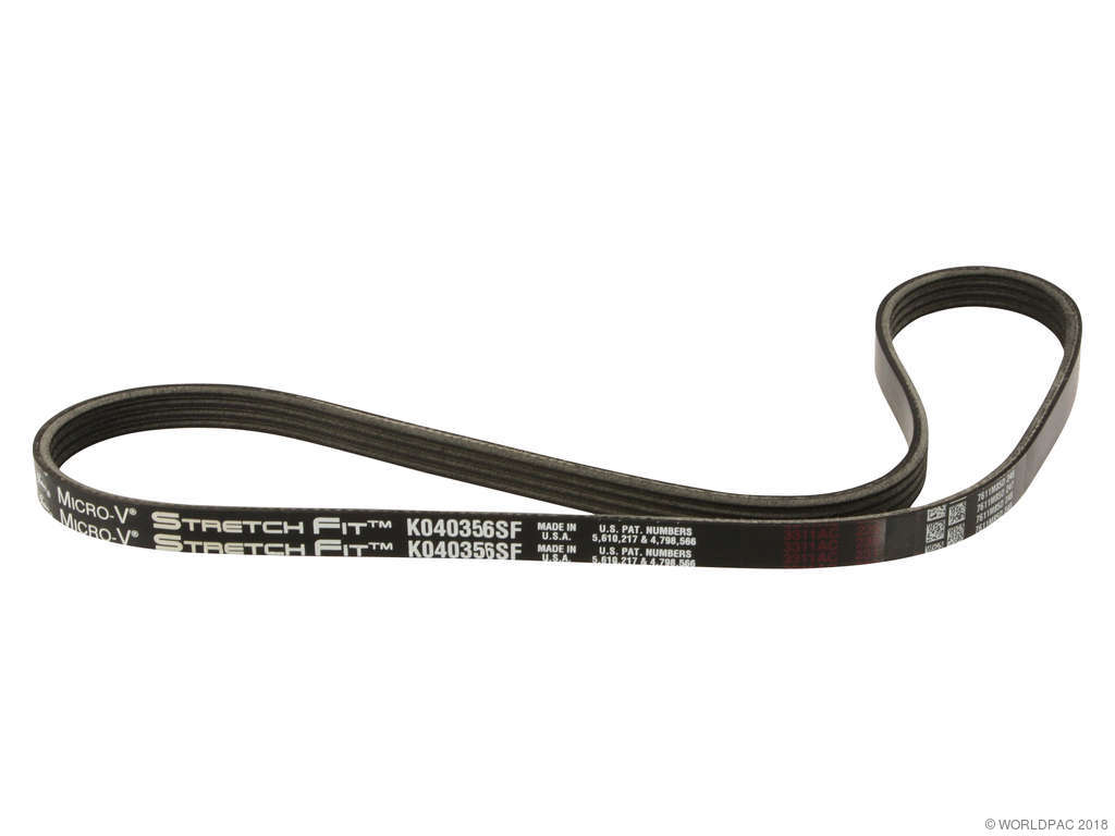 2009-2012 Ford Flex Accessory Drive Belt - Power Steering (Motorcraft)