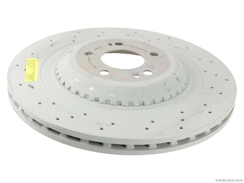 2015-2017 Mercedes-Benz S600 Disc Brake Rotor - Rear (Genuine)