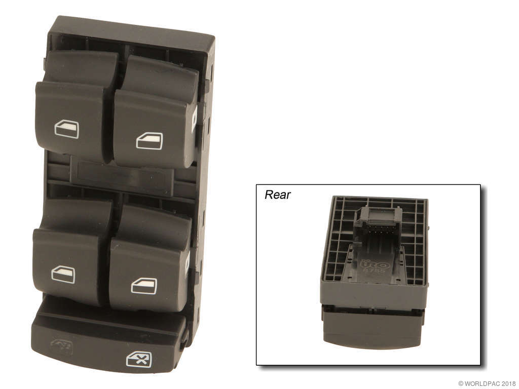 2007-2011 Audi Q7 Door Window Switch - Front Left (APA/URO Parts)