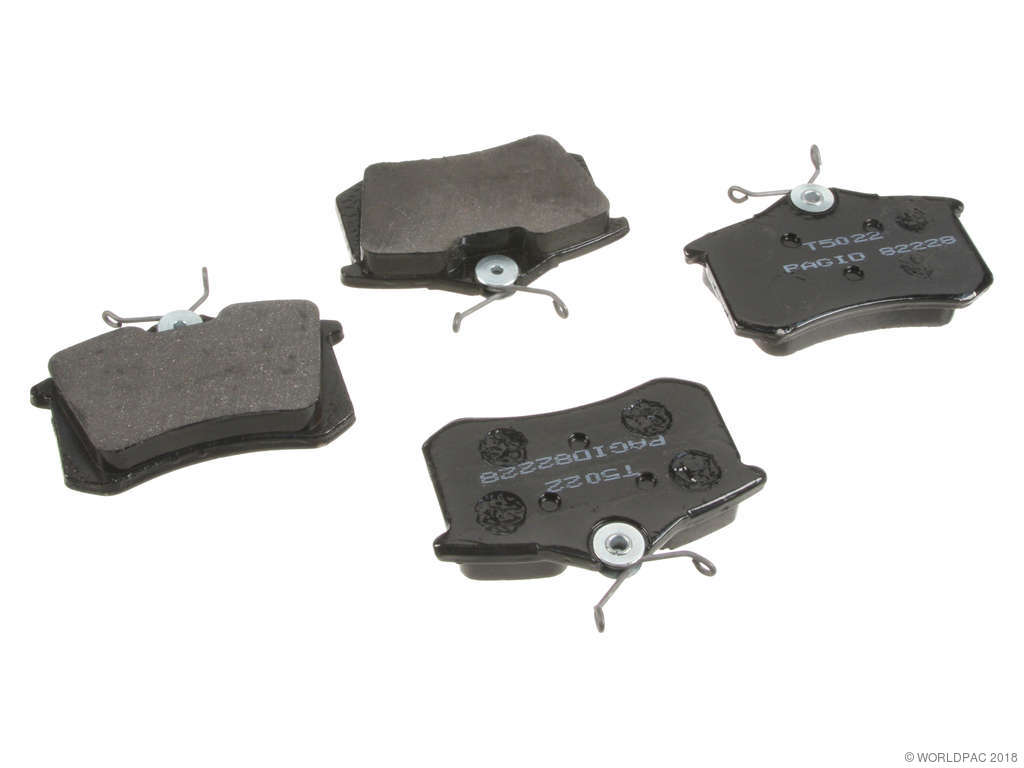 2002-2005 Volkswagen Jetta Disc Brake Pad Set - Rear (Pagid)