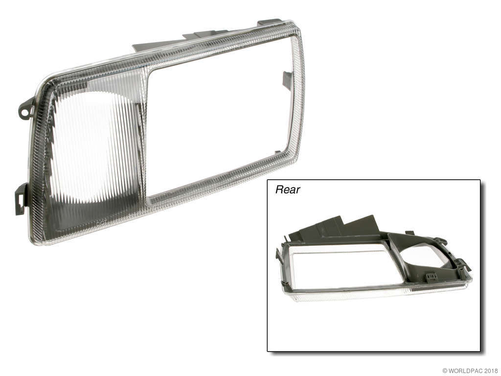 1988-1991 Mercedes-Benz 300SE Headlight Frame - Left (APA/URO Parts)