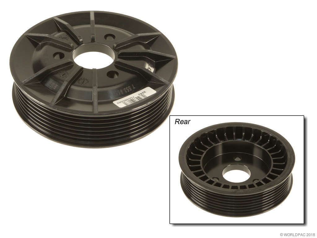 2007-2010 BMW 335i Power Steering Pump Pulley (Genuine)