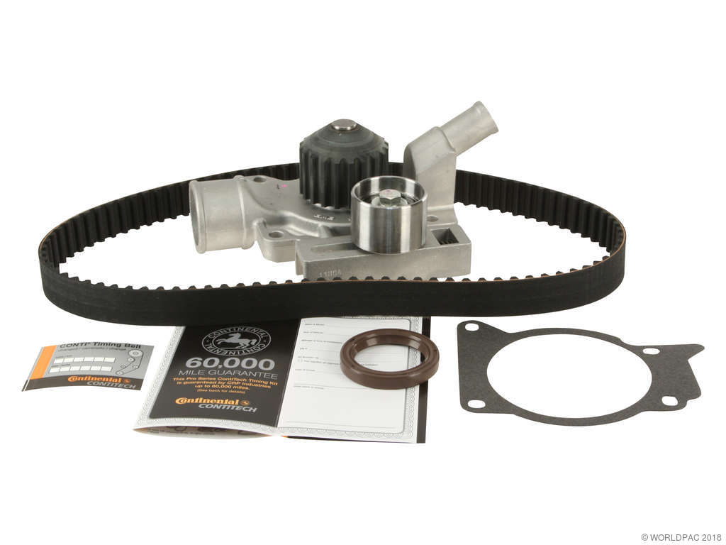 1991-1996 Mercury Tracer Engine Timing Belt Kit with Water Pump (ContiTech)