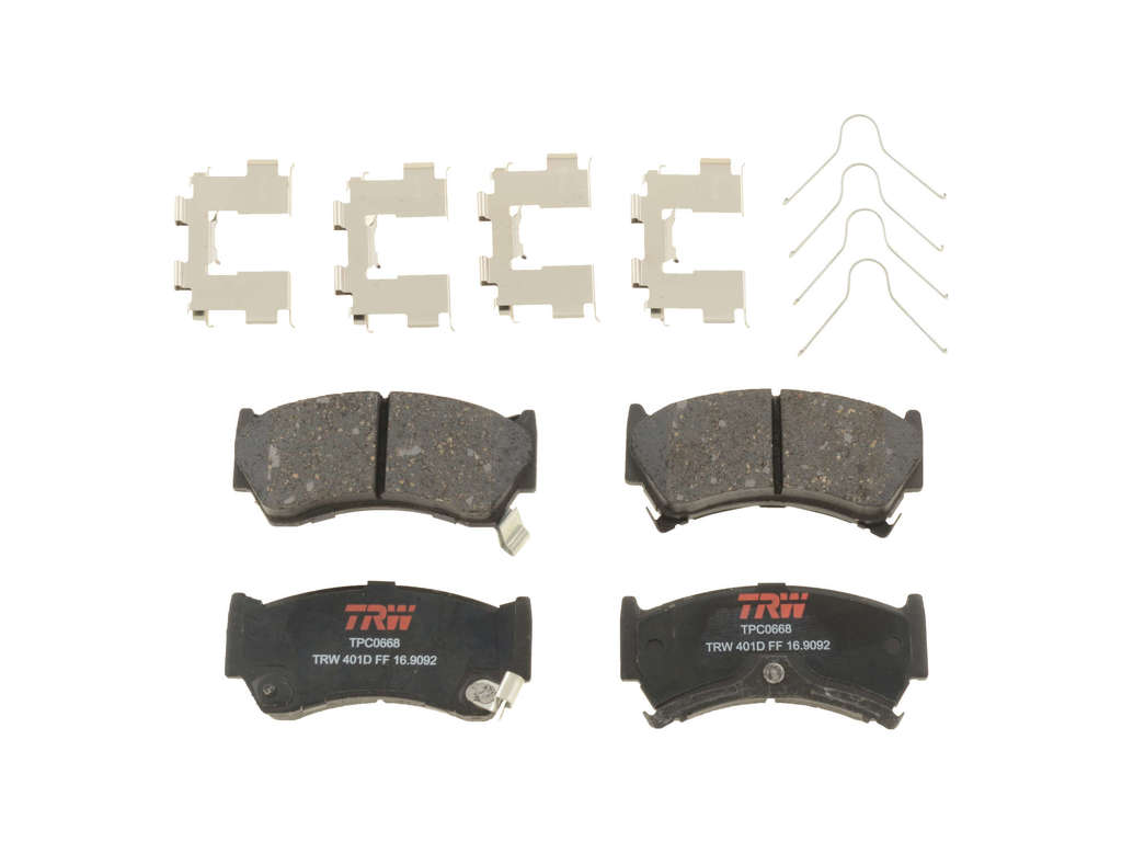 1995-1998 Nissan 200SX Disc Brake Pad Set - Front (TRW)