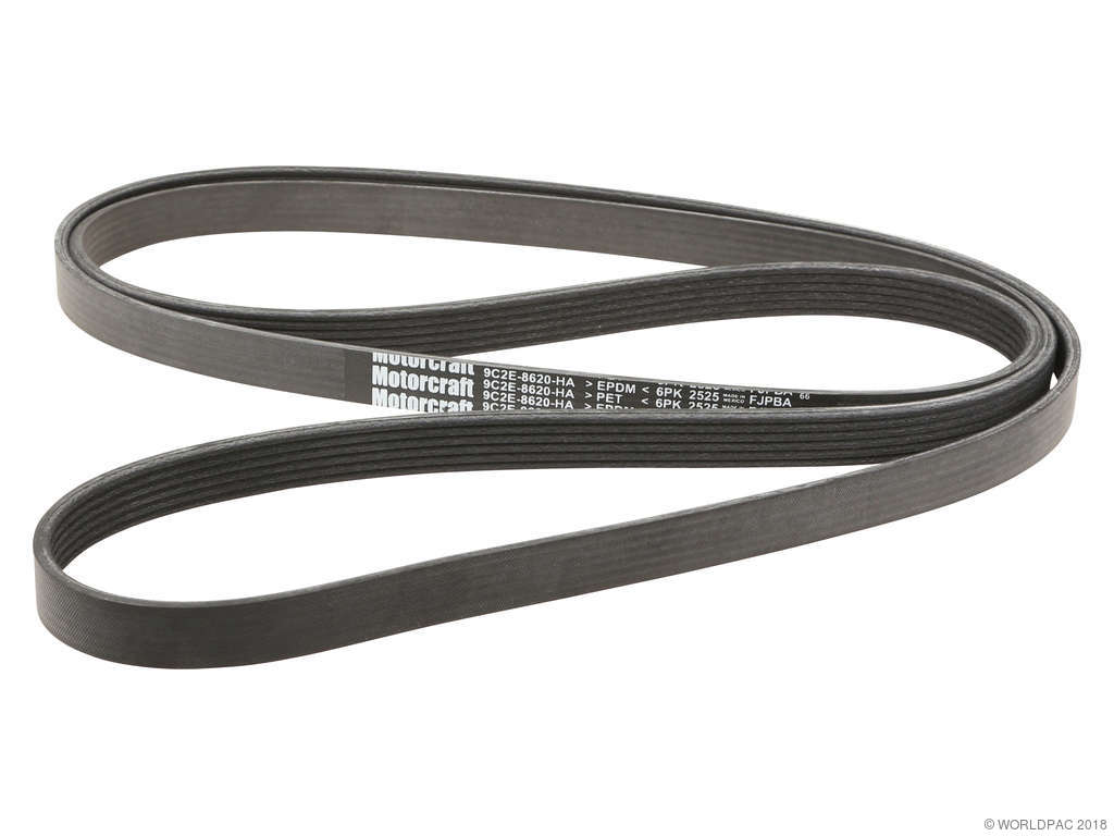 2013 Ford E-150 Accessory Drive Belt - Water Pump, Alternator, Air Conditioning and Power (Motorcraft)