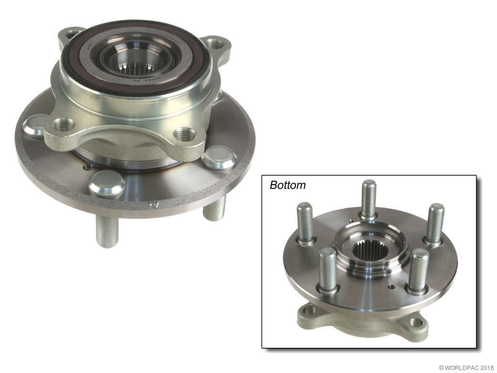 2005-2012 Acura RL Wheel Bearing and Hub Assembly - Front (NTN)