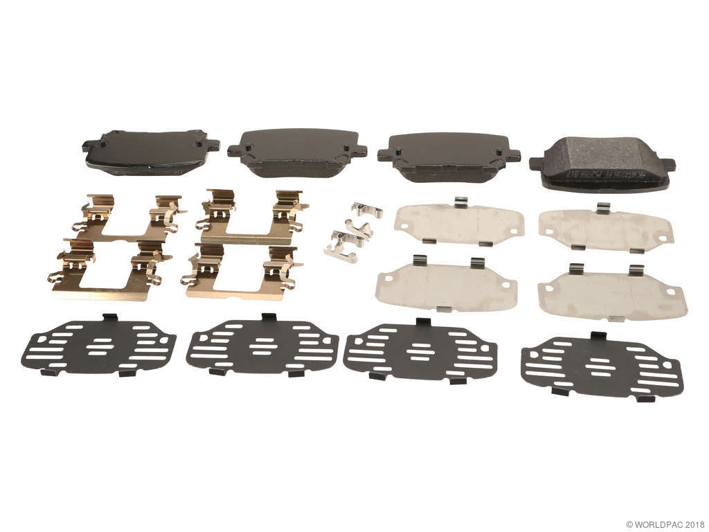 2015-2022 Dodge Charger Disc Brake Pad Set - Rear (Mopar)
