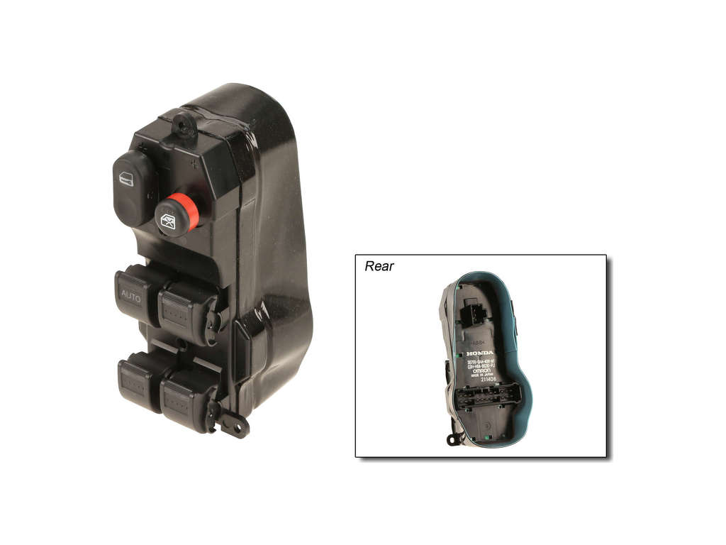 2007-2008 Honda Fit Door Window Switch - Front Left (Genuine)
