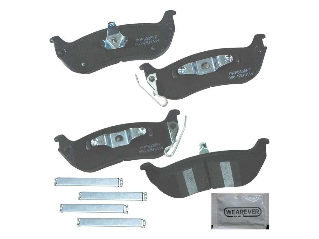 2004-2008 Chrysler Pacifica Disc Brake Pad Set - Rear (CARQUEST)