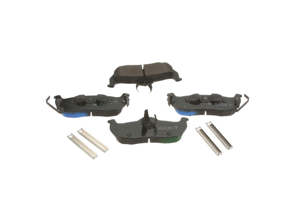 2004-2010 INFINITI QX56 Disc Brake Pad Set - Rear (Akebono)