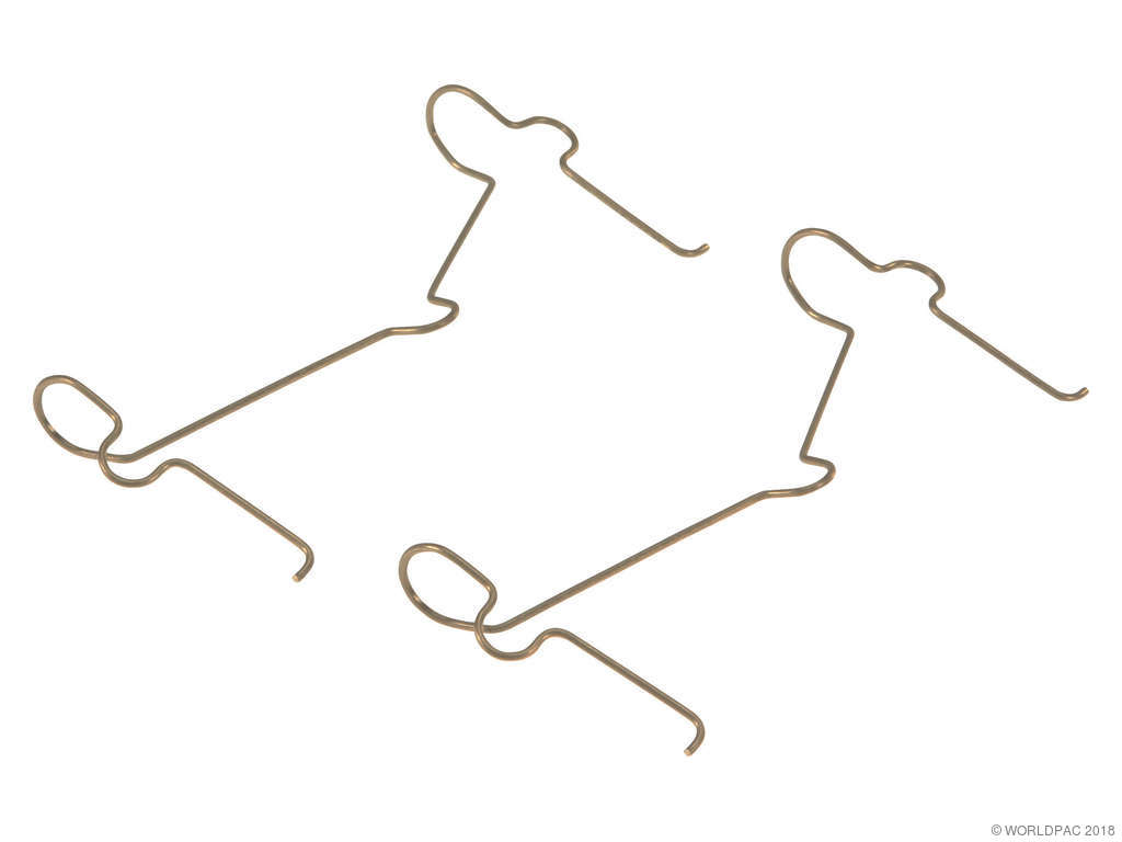 2001-2007 Toyota Sequoia Disc Brake Anti-Rattle Clip Set - Front (Genuine)