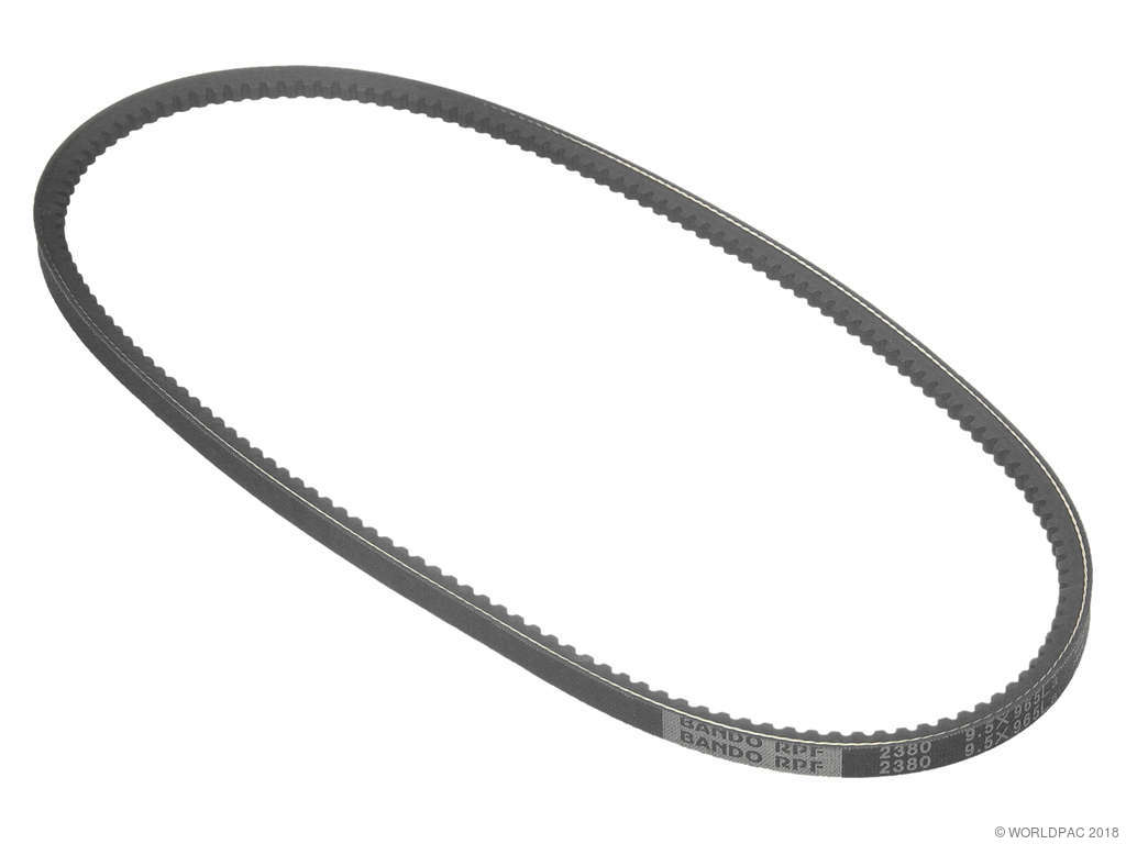 1985-1992 Volkswagen Golf Accessory Drive Belt - Alternator or Alternator and Power Steering (Bando)