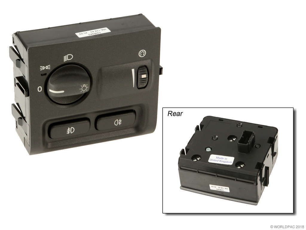 2001-2004 Volvo S40 Headlight Switch (Genuine)