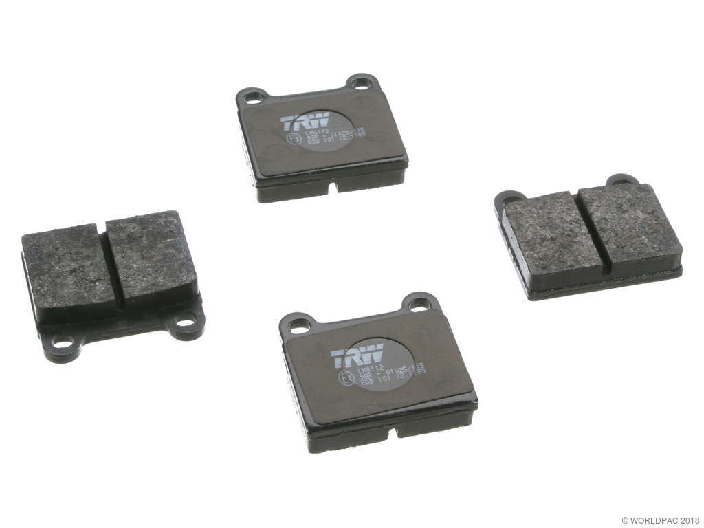1975-1989 Volvo 244 Disc Brake Pad Set - Rear (TRW)