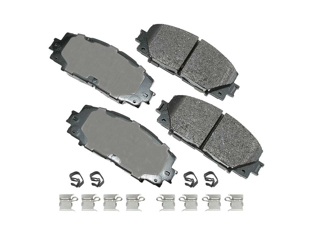 2010-2022 Toyota Prius Disc Brake Pad Set - Front (Akebono)