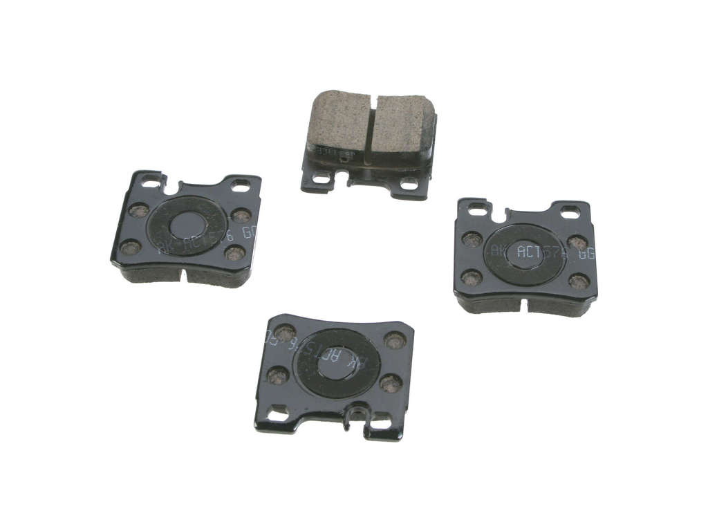 1996-2000 Mercedes-Benz C280 Disc Brake Pad Set - Rear (Akebono)